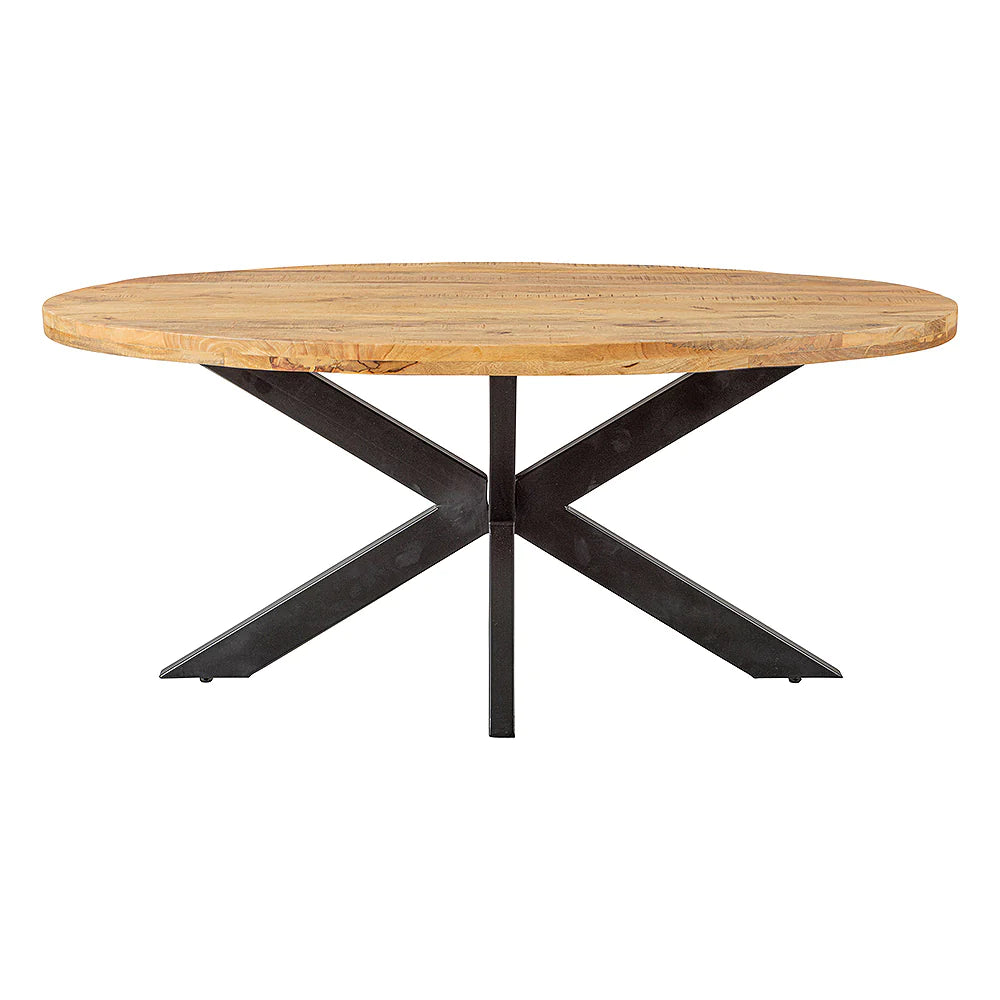 Eettafel Buena Mangohout Ovaal 160 cm