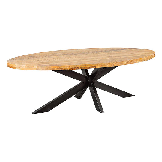 Eettafel Buena Mangohout Ovaal 210 cm