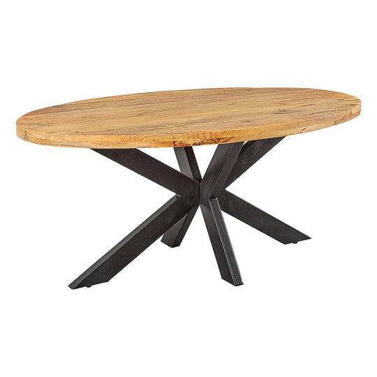 Eettafel Buena Mangohout Ovaal 160 cm