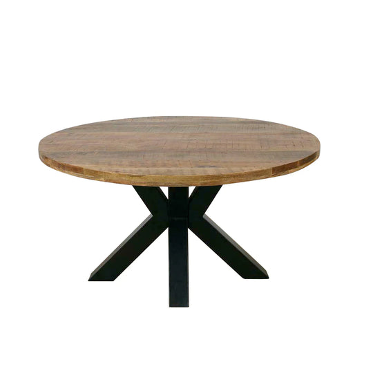 Eettafel Buena Mangohout Rond 140 cm