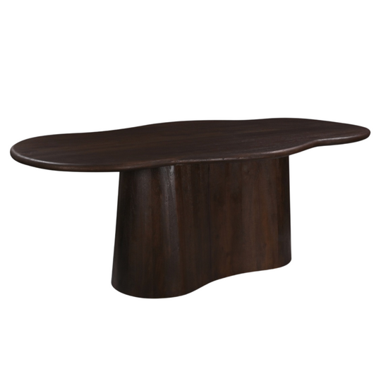 Eettafel Bruno Organisch - bruin