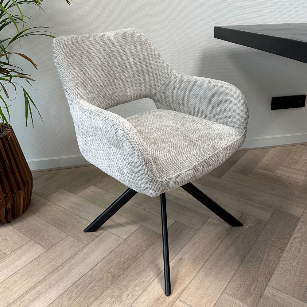 Mowgli draaibare stoel - grijs