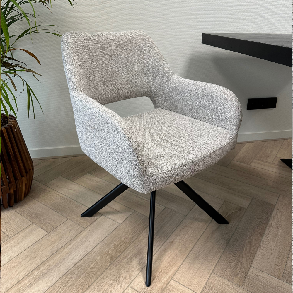 Mowgli draaibare stoel - fine grijs