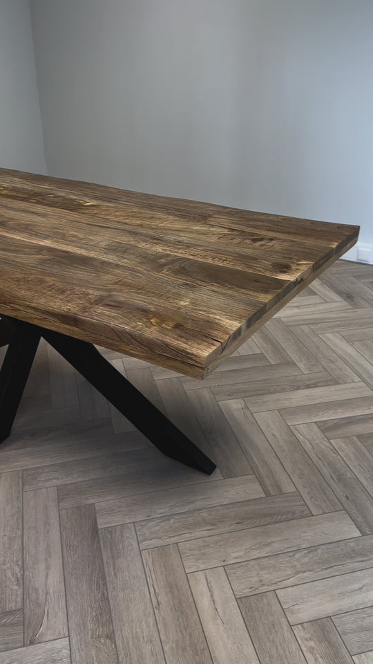 Eettafel Julio Mangohout Rechthoek 180 cm