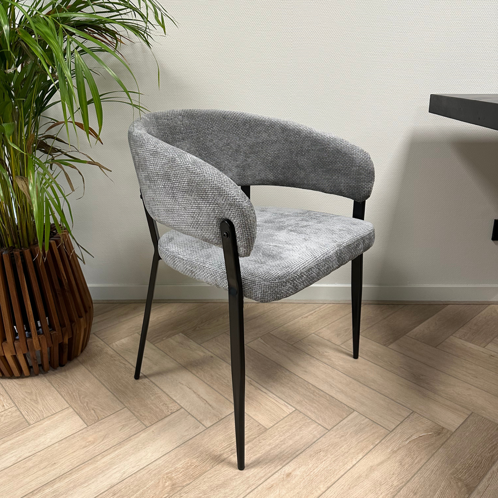 Giulia kuipstoel - grijs