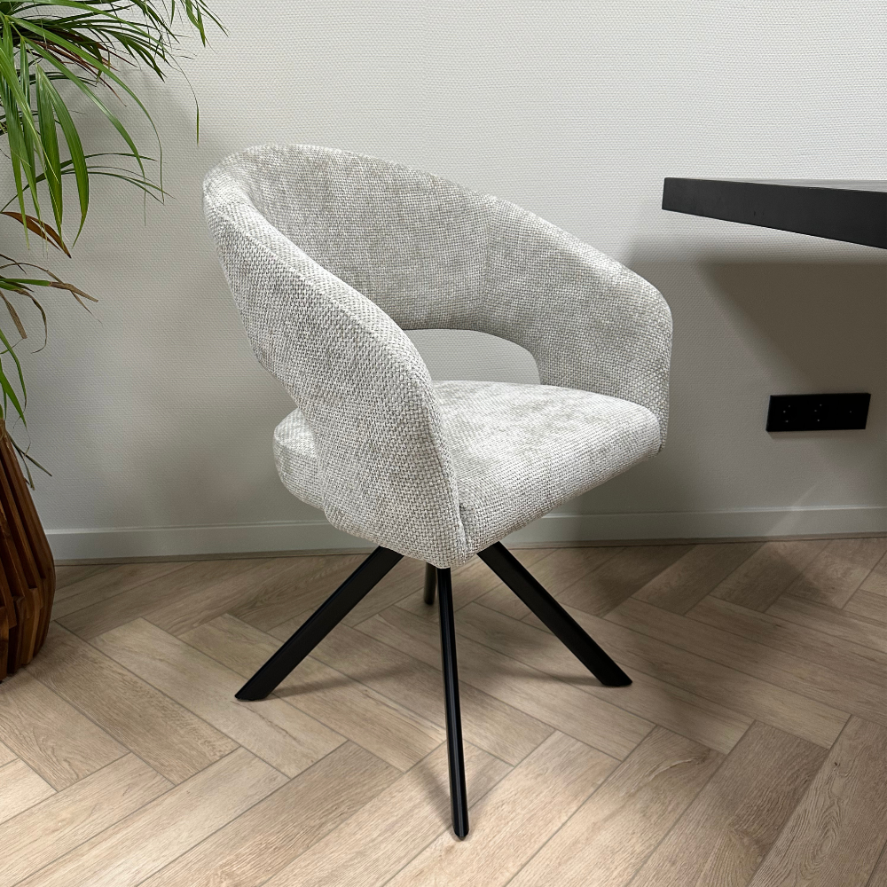 Nova draaibare stoel - grijs