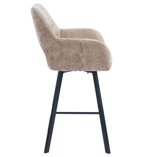 Mowgli draaibare barkruk - taupe