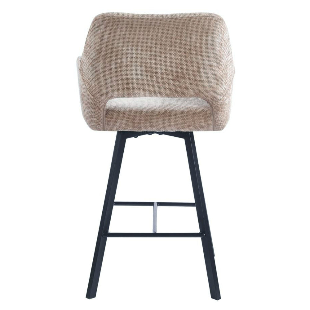 Mowgli draaibare barkruk - taupe