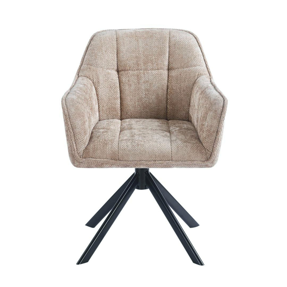 Jane draaibare stoel - taupe