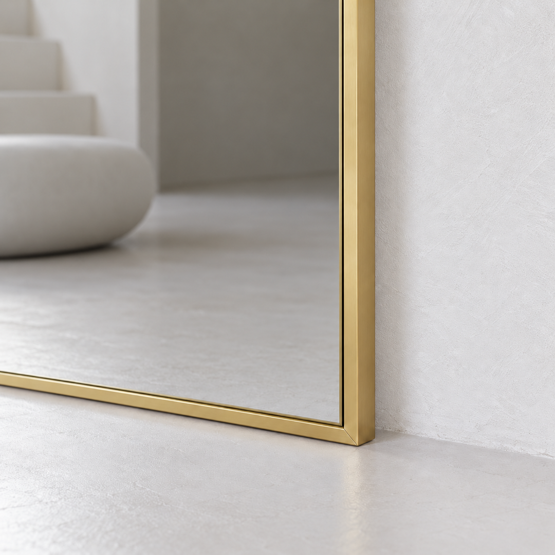 Elena grote boogspiegel 200x100cm - goud