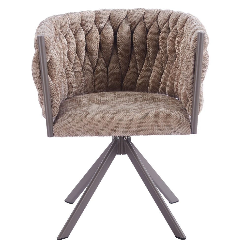 Wave draaibare stoel - taupe