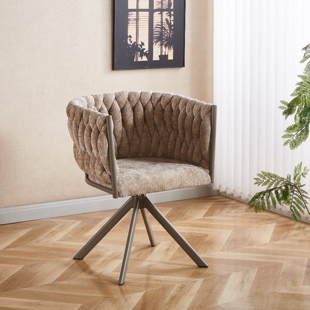 Wave draaibare stoel - taupe