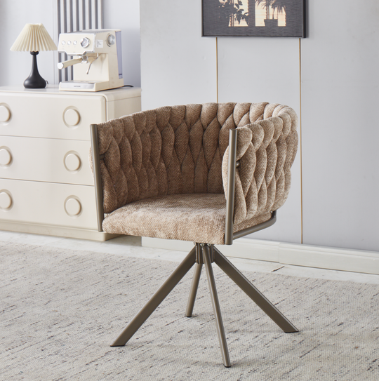 Wave draaibare stoel - taupe