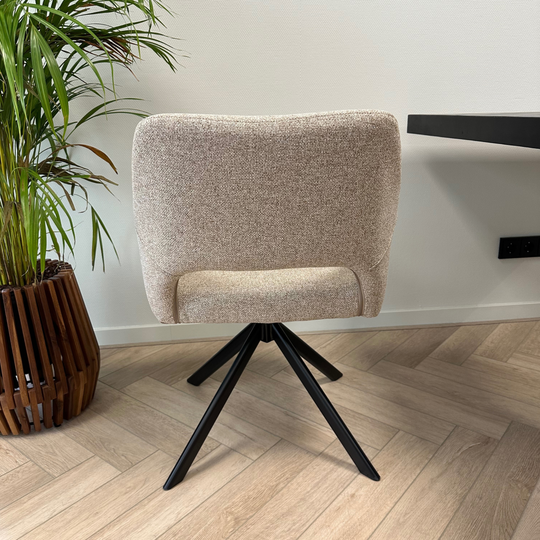 Mowgli draaibare stoel - fine taupe