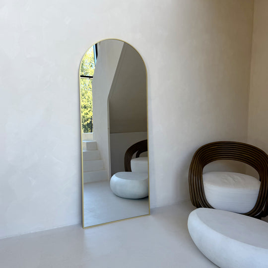 Elena grote boogspiegel 200x80cm - goud