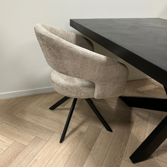 Nova draaibare stoel - taupe
