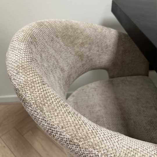 Nova draaibare stoel - taupe