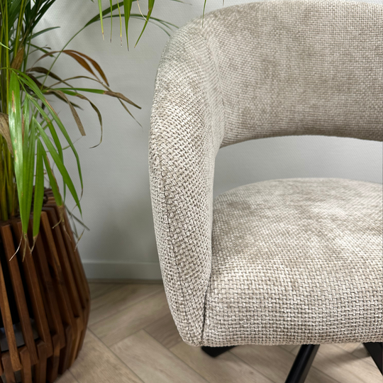 Nova draaibare stoel - taupe